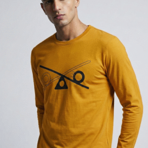 Hardship and Ease Mustard full sleeves