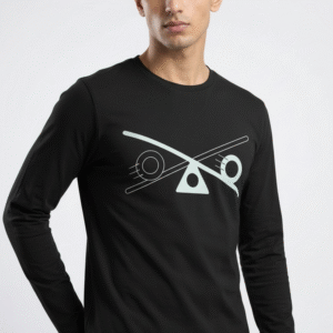 Hardship and Ease Black full sleeves